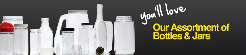 Assortment of Bottles and Jars